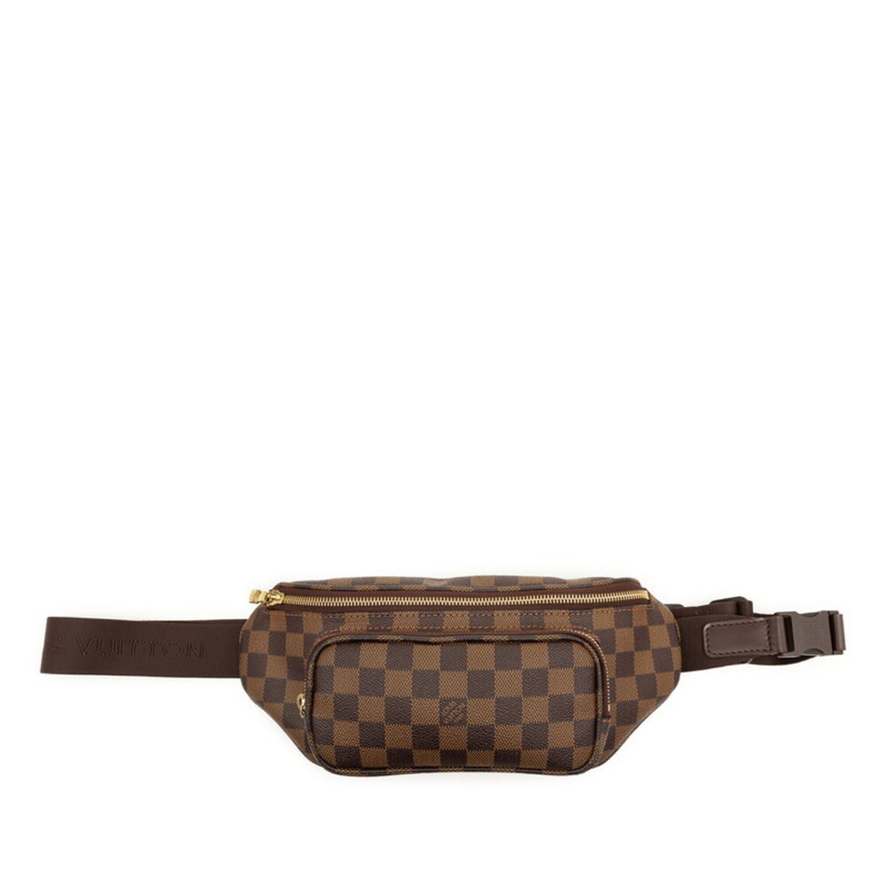 LOUIS VUITTON Brown Damier Leather Hobo Bag - Picture 1 of 6